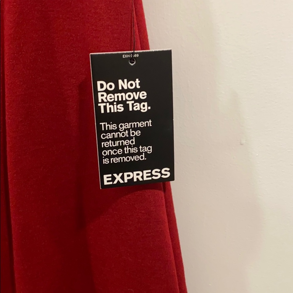 Express Red Dress - Picture 4 of 5